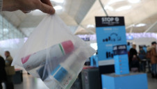 50,000 of the new bags will be handed out during one of the Airport's busiest times of the year